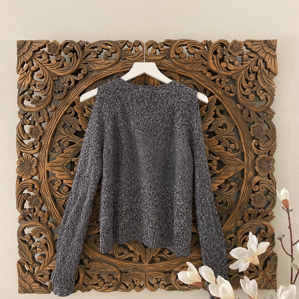 NY & COMPANY Knit Sweater w/ Slit Sleeves - Picture 5 of 7